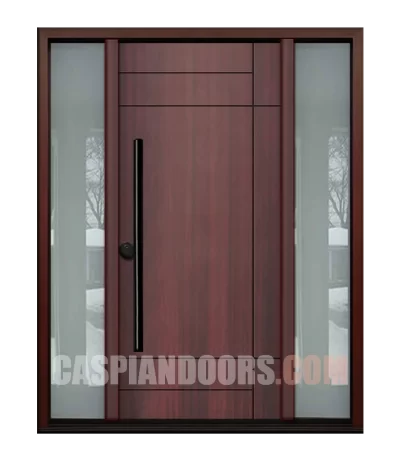 Single Entry Fiberglass door plus two sidelite