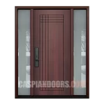 Single Entry Fiberglass door plus two sidelite