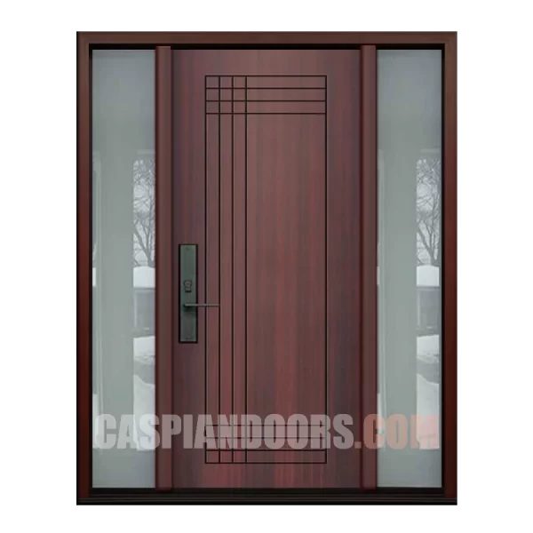 Single Entry Fiberglass door plus two sidelite