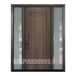 Single Entry Fiberglass door plus two sidelite