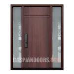 Single Entry Fiberglass door plus two sidelite
