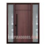 Single Entry Fiberglass door plus two sidelite