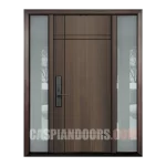 Single Entry Fiberglass door plus two sidelite