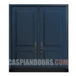 Steel Double door - Blue Old Nevy-2